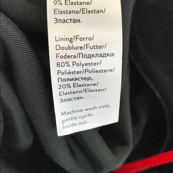 Spanx Velvet Leggings Women's Size Medium Black Ankle Stretch Shapewear Shaping - Picture 10 of 11